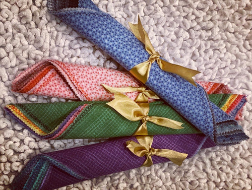 12 HAND-MADE NAPKINS