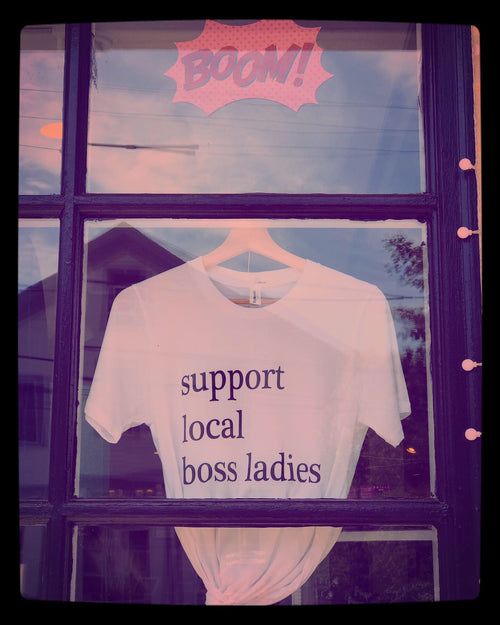 BOSS LADY tee by WOODBOOGAH