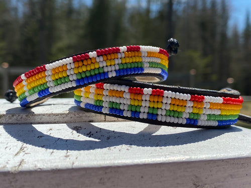 RAINBOW LOVE/PRIDE bracelet by LOVE IS PROJECT