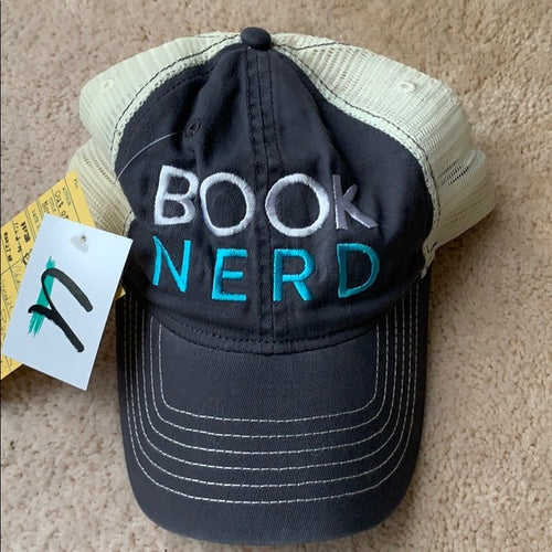 BOOK NERD trucker hat