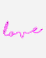 LOVE neon wall light in PINK